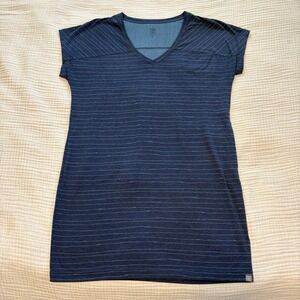 Title Nine Hiolani V-Neck Dress Painted Stripe